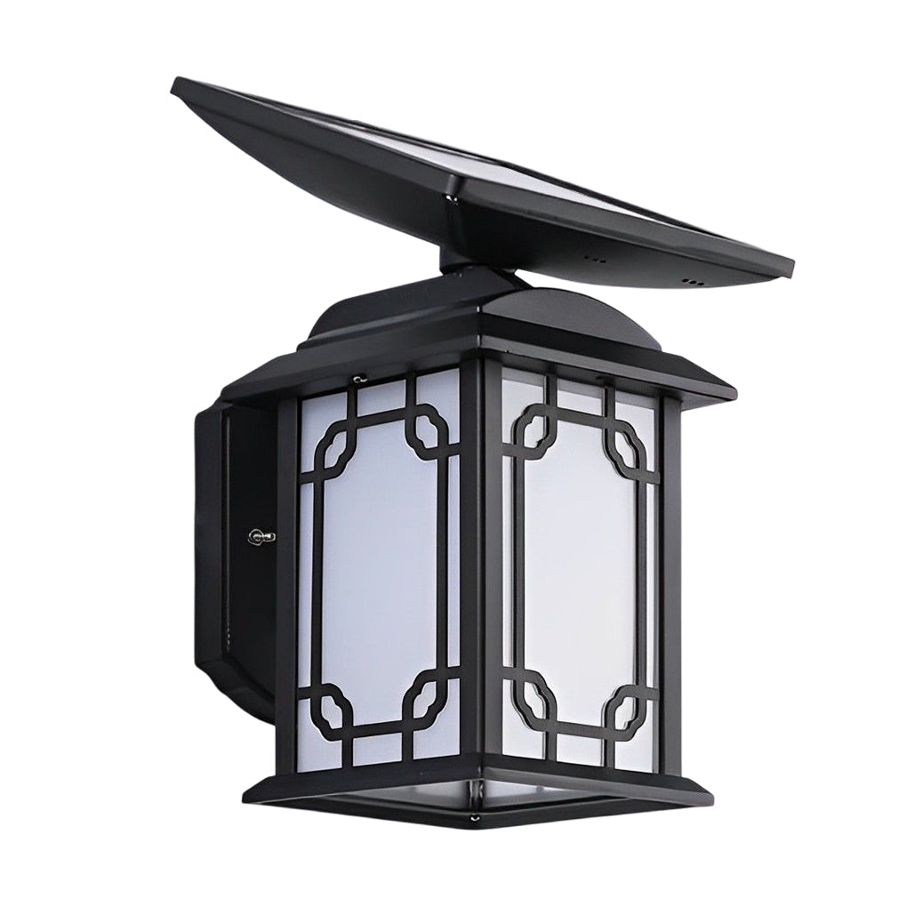 Vintage Waterproof LED Dimmable with Remote Solar Wall Lights Outdoor - Lumpaz