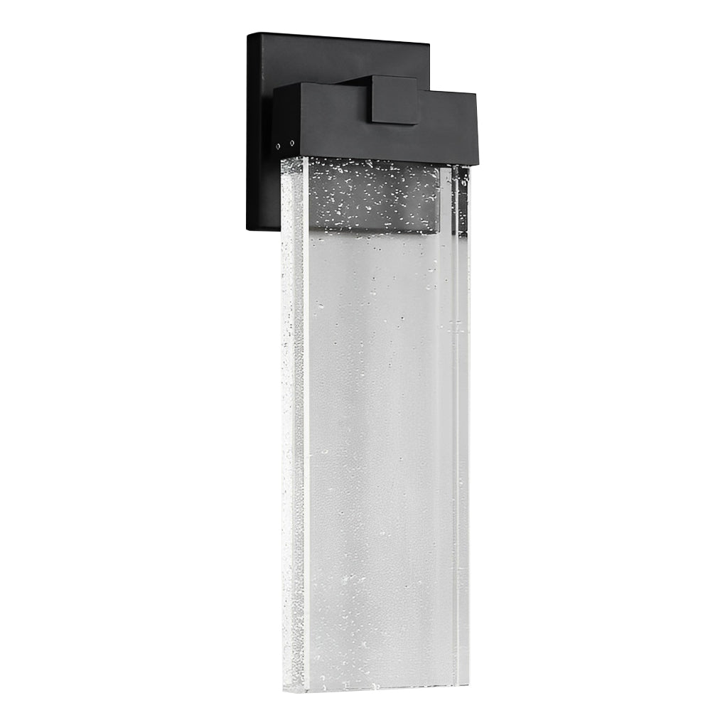 Rectangular Bubble Crystal LED Outdoor Wall Lamp - Lumpaz