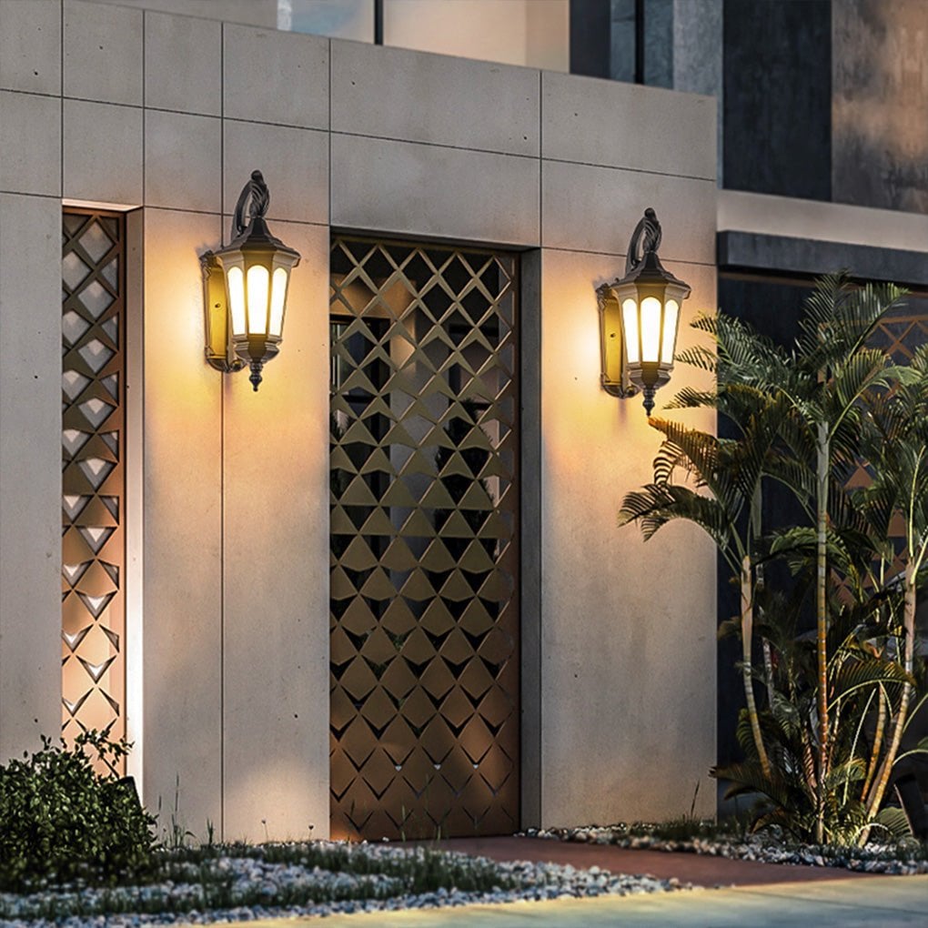 Retro Classic Waterproof Wall Lamp Decorative Lighting For Outdoor Balcony - Lumpaz