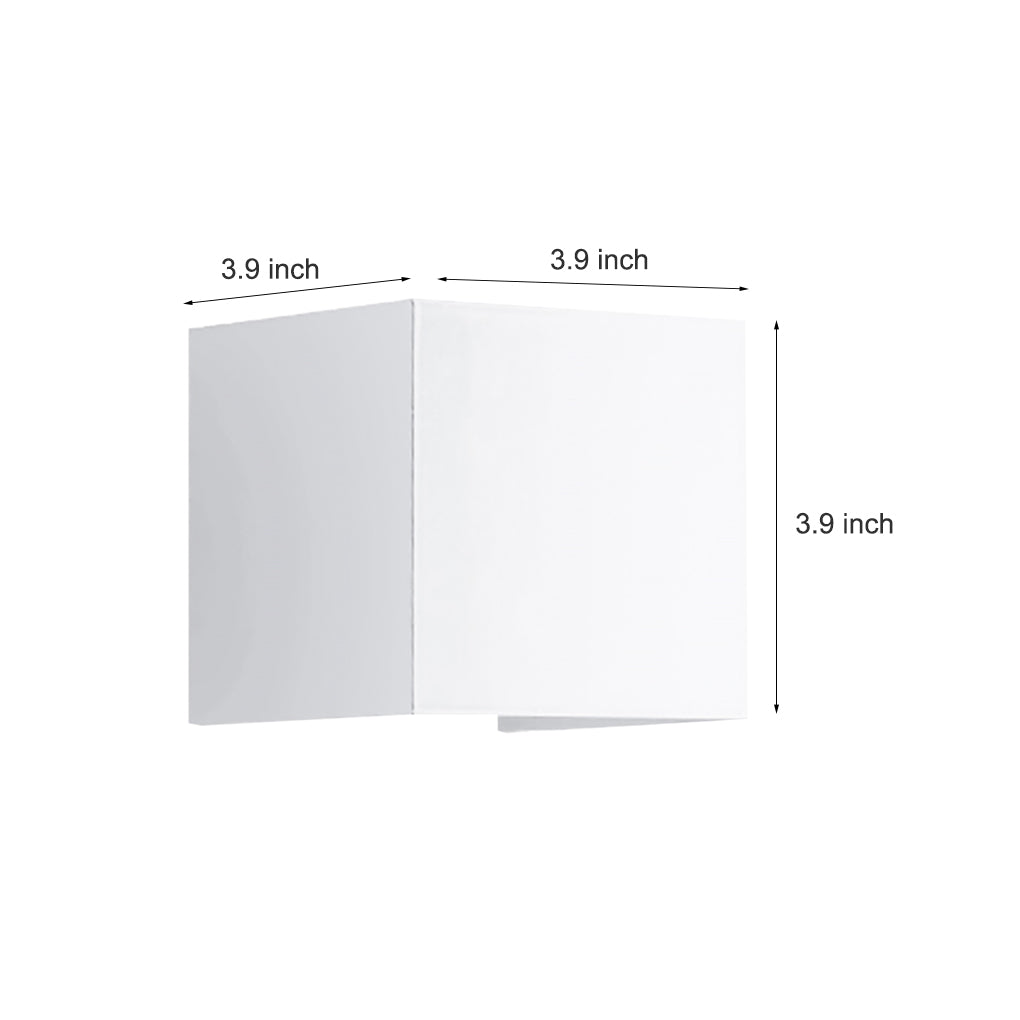 Square Waterproof Up Down Lighting Adjustable Modern Exterior Lights - Lumpaz