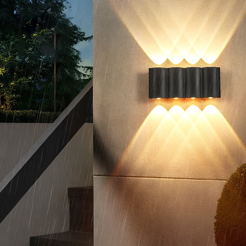 Creative Wave Up and Down Light LED Waterproof Modern Wall Washer Light - Lumpaz