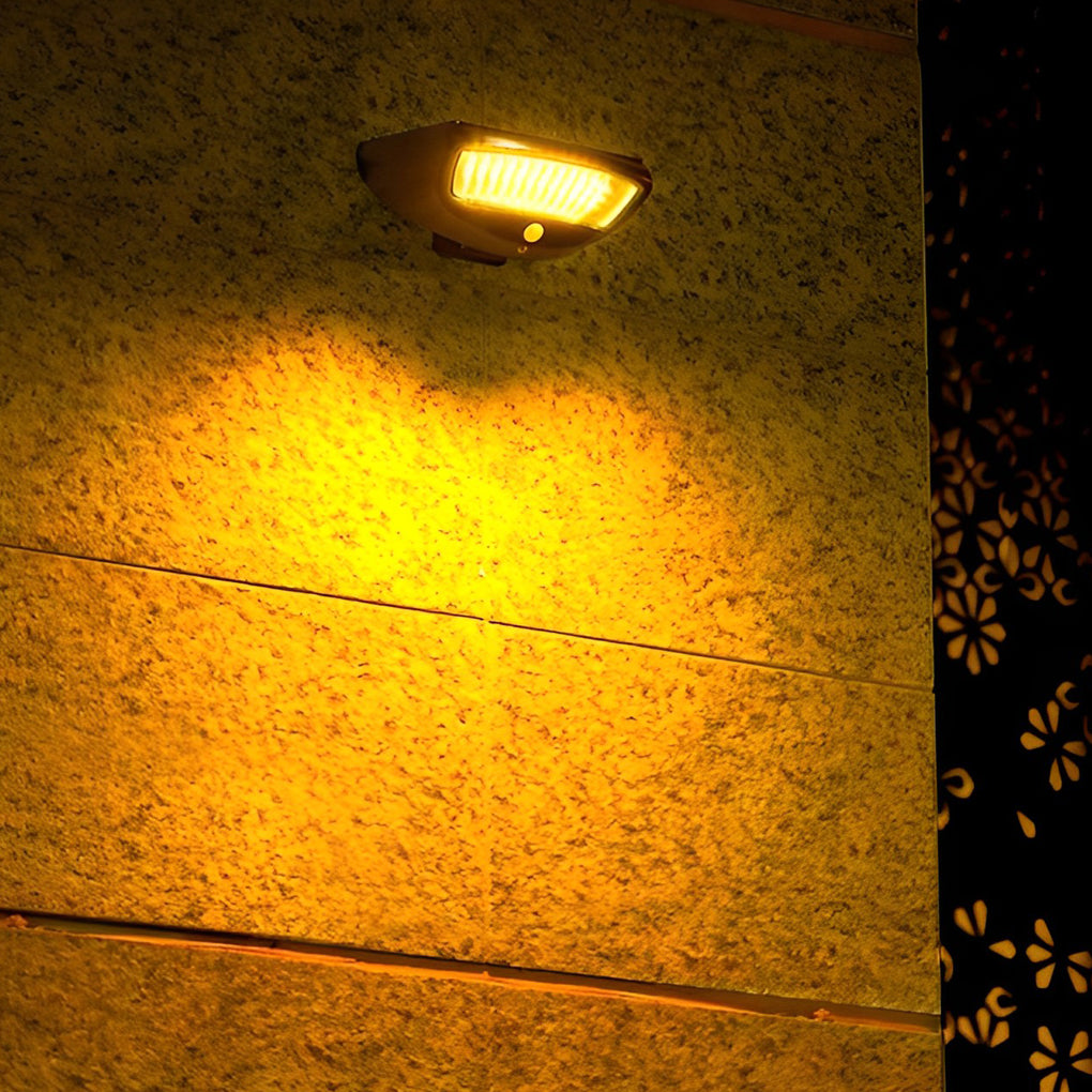 Motion Sensor 45° Adjustable Waterproof Solar Lights Outdoor Wall Lamp - Lumpaz