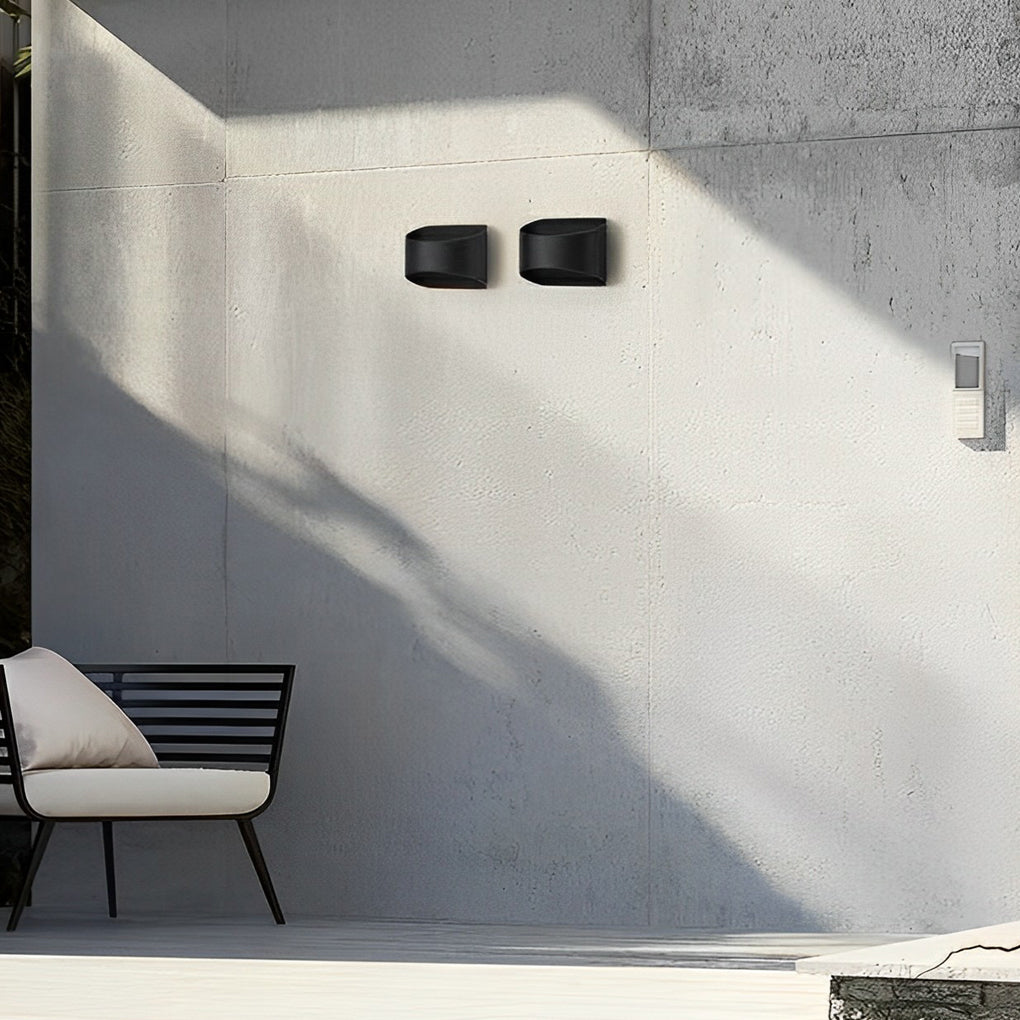 Unique Up and Down Lighting LED Waterproof Modern Exterior Wall Lights - Lumpaz