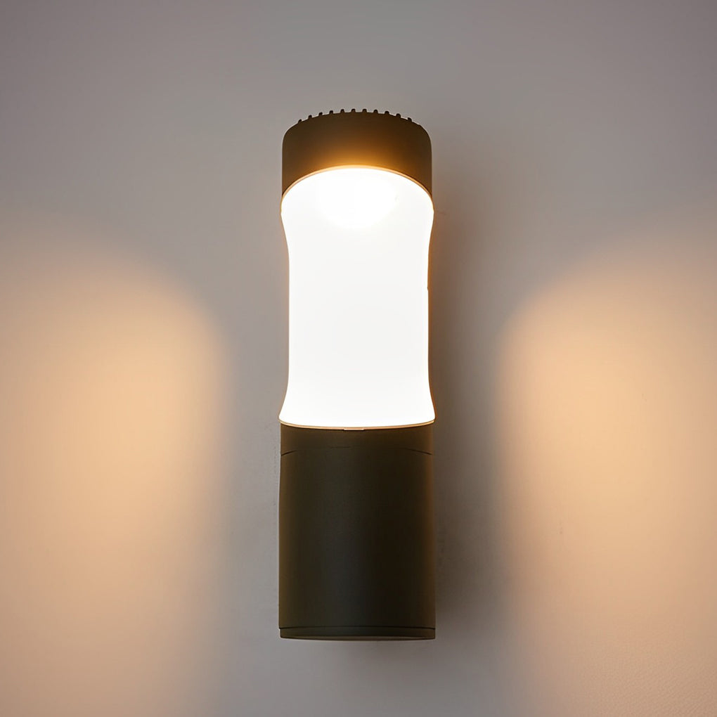 Creative LED Waterproof Black Modern Outdoor Wall Lamp Exterior Lights - Lumpaz