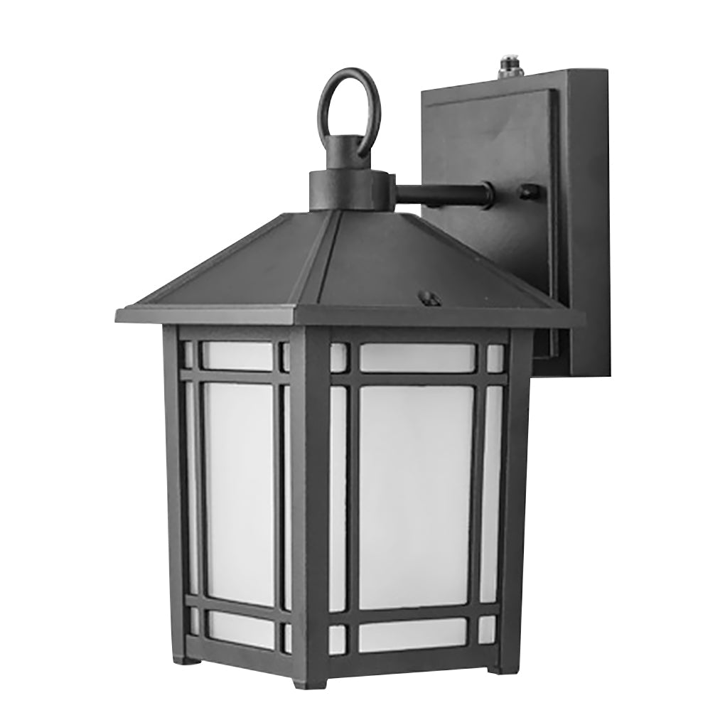 LED Outdoor Induction Exterior Wall Light Waterproof Wall Light with Light Sensing - Lumpaz