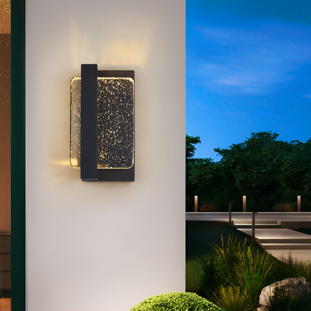 Creative Crystal Waterproof Modern Outdoor Wall Lamp Wall Sconce Lighting - Lumpaz