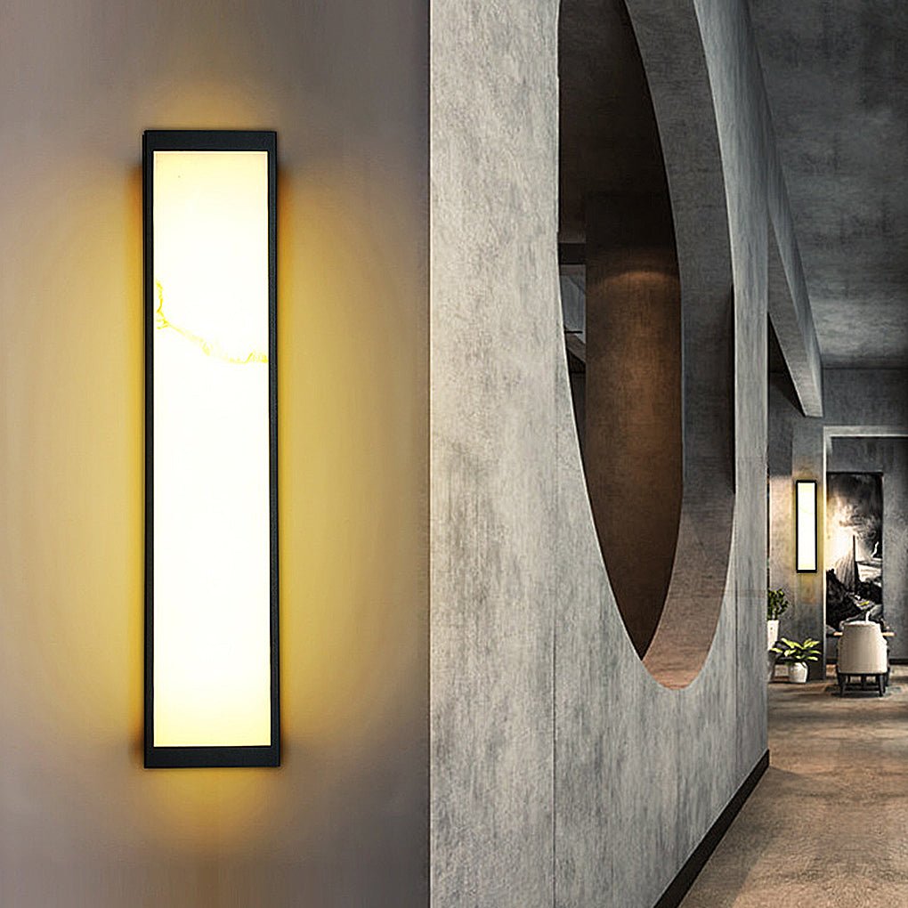 Rectangle Outdoor Wall Lights LED Wall Lamp Wall Sconce Lighting Wall Mounted Lights - Lumpaz