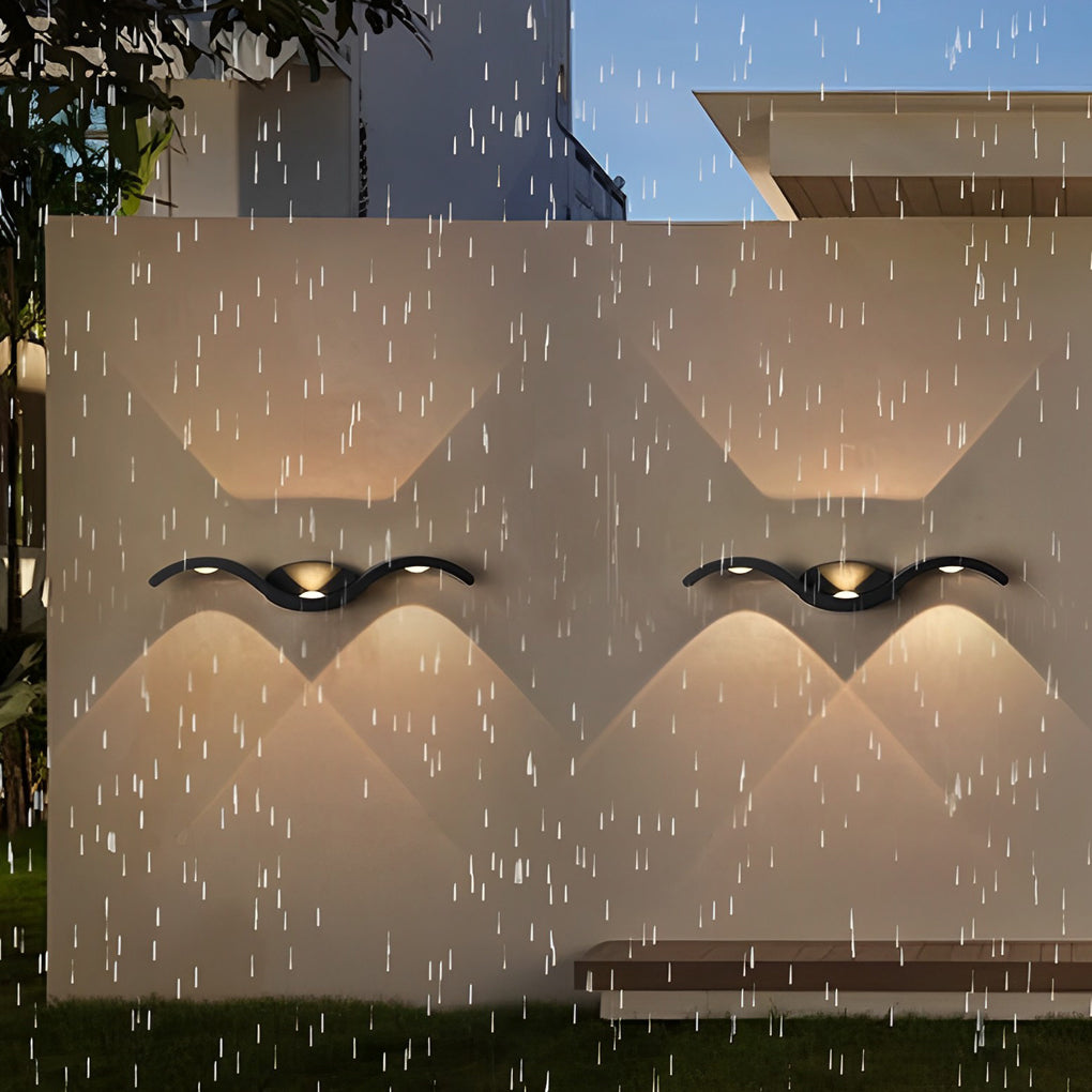 Seagull Creative Waterproof Up Down LED Lighting Outdoor Wall Lights - Lumpaz