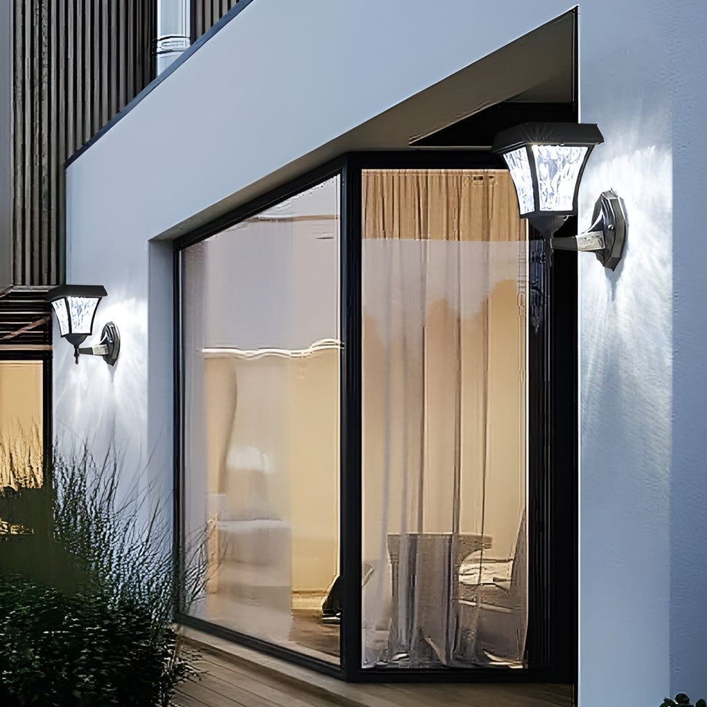 Waterproof LED Smart Touch Switch Modern Outdoor Plug in Wall Sconce Lighting - Lumpaz
