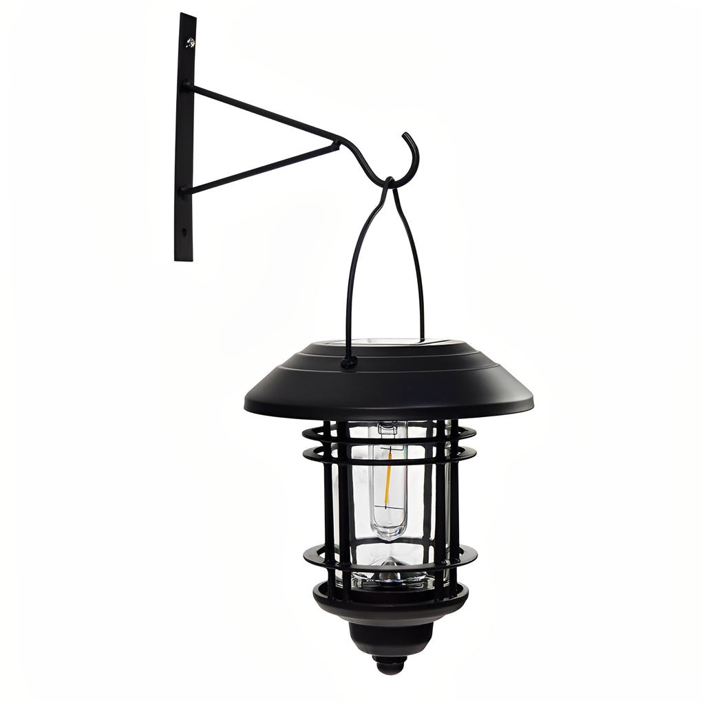 Industrial Style Solar Outdoor Wall Lights Wall Sconce Lighting LED Wall Lamp - Lumpaz
