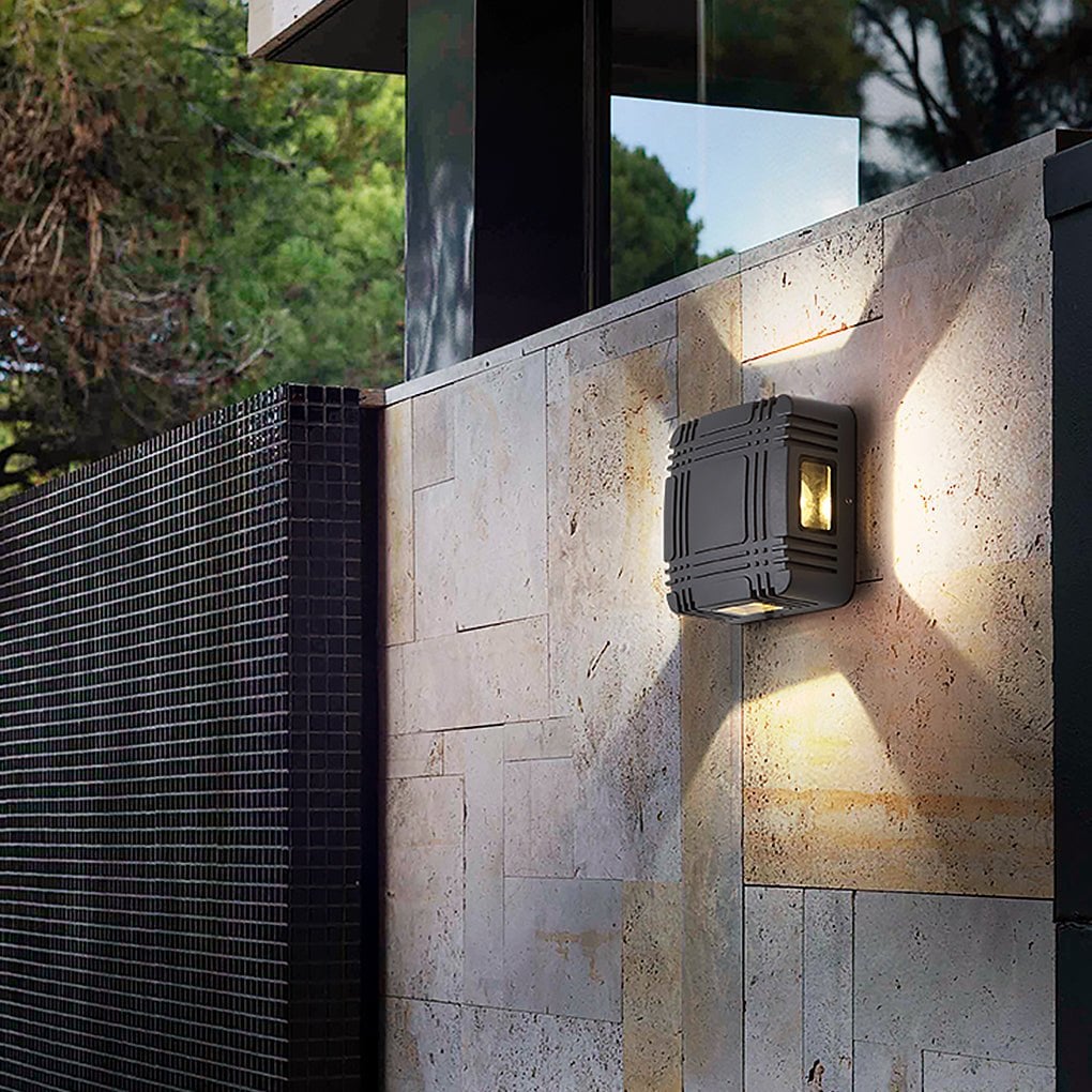 Unique Design Outdoor LED Waterproof Wall Light for Villa Gate Balcony - Lumpaz