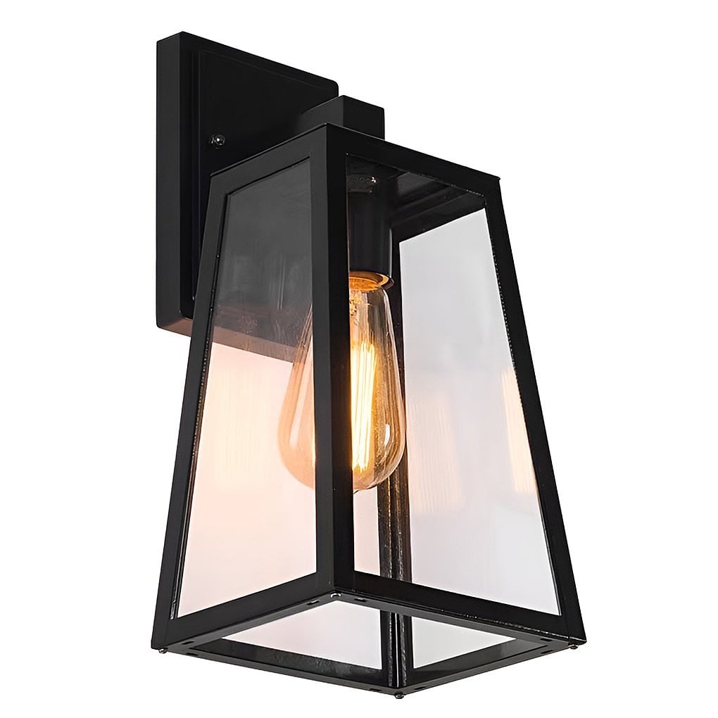 Vintage Industrial Style Glass Sconce Waterproof Outdoor Wall Lights Wall Lamp - Lumpaz