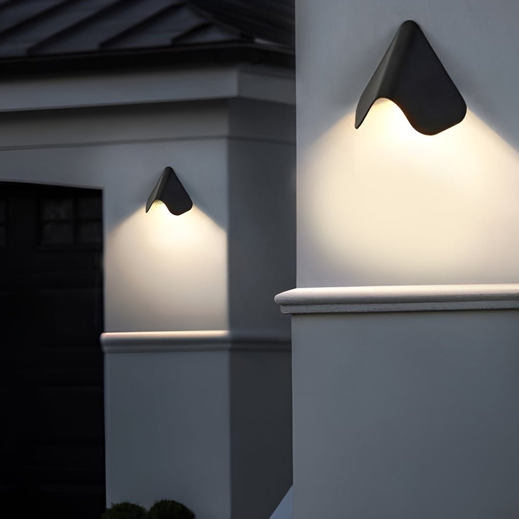 Creative Modern Wall Sconces LED Doorplate Lamp Waterproof Wall Lights Fixture Indoor Outdoor - Lumpaz