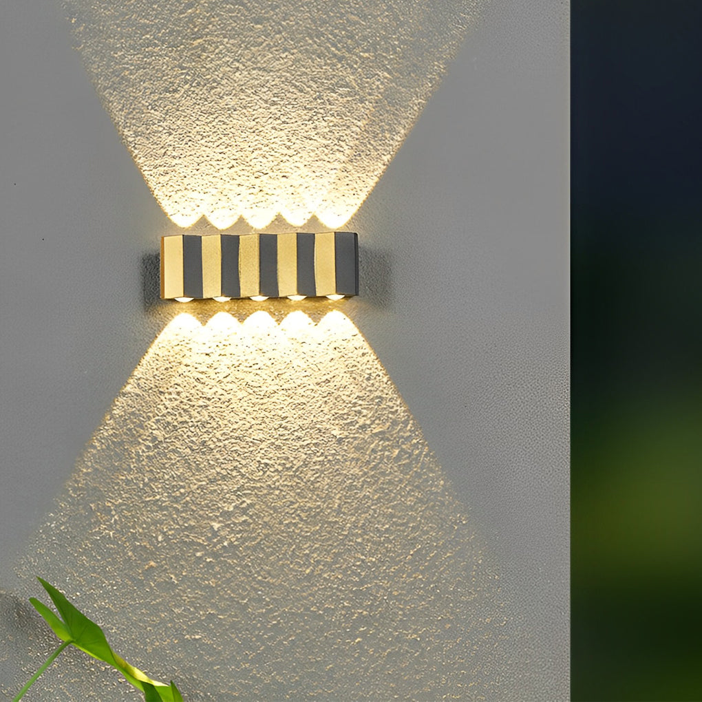 Creative LED Up and Down Light Waterproof Modern Wall Washer Lights - Lumpaz