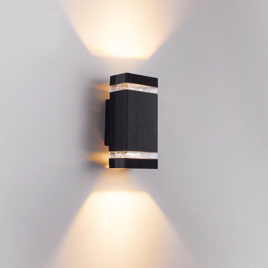 Square Up and Down Lights LED Outdoor Wall Lights Wall Sconce Lighting Wall Lamp - Lumpaz