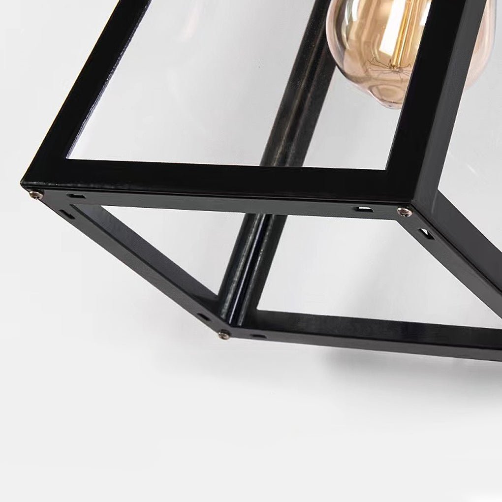 Vintage Industrial Style Glass Sconce Waterproof Outdoor Wall Lights Wall Lamp - Lumpaz