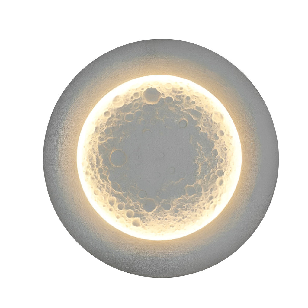 Moon Craters Design LED Waterproof Modern Outdoor Wall Lamp Exterior Lights - Lumpaz