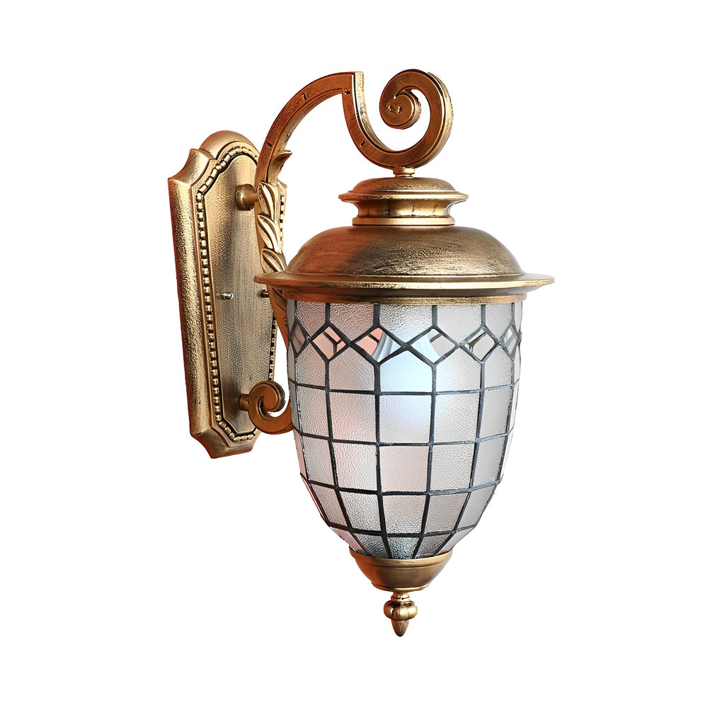 Waterproof Minimalist Elegant Vintage European Style Outdoor Wall Lights - Lumpaz