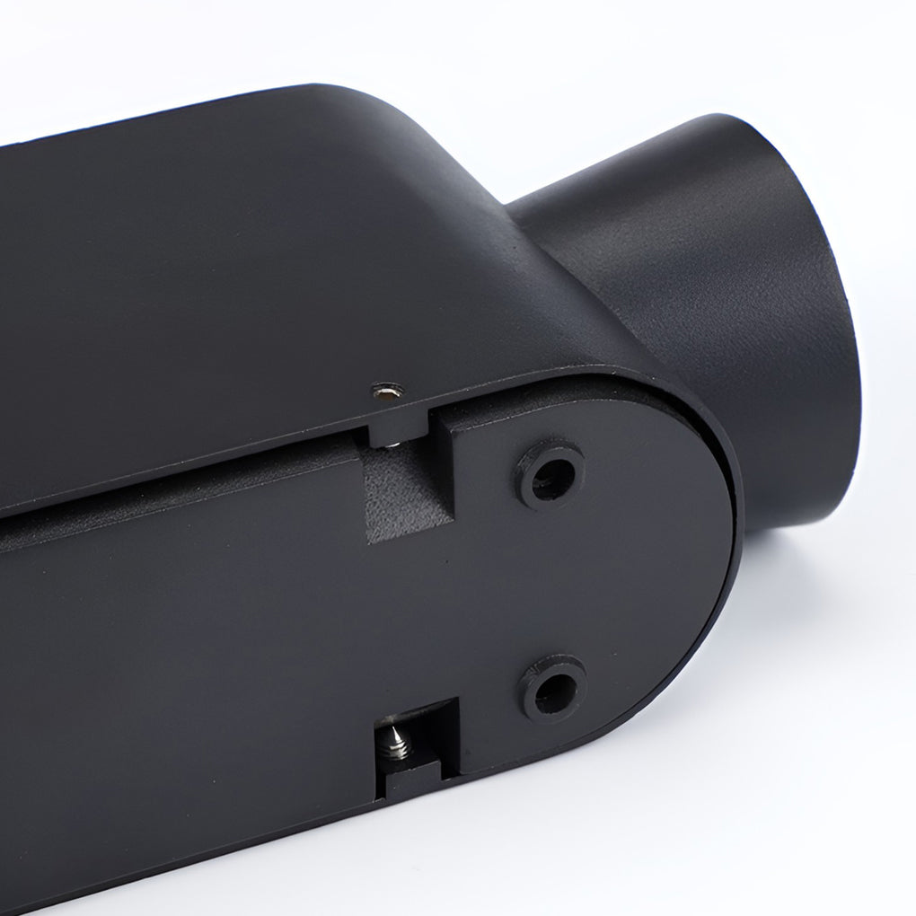 Waterproof LED Up and Down Lights Black Modern Outdoor Wall Sconce Lighting - Lumpaz