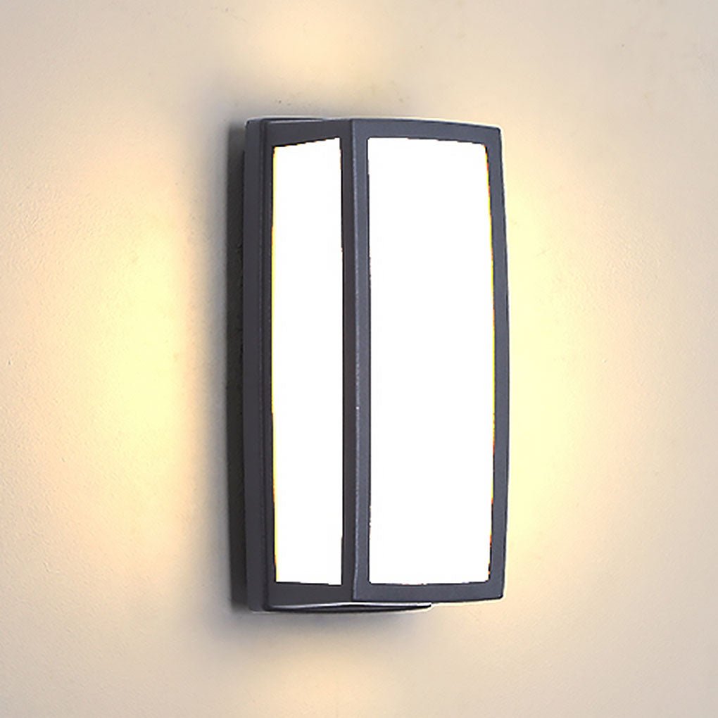 Unique Double-layer Lampshade Waterproof Outdoor LED Wall Lamp for Villa Courtyard Balcony - Lumpaz