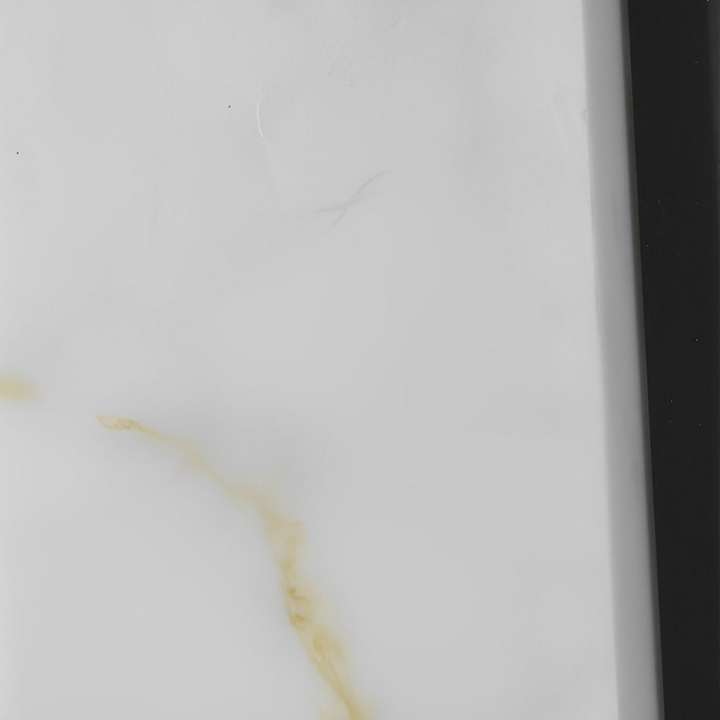 Rectangular Metal LED Waterproof Black Modern Outdoor Wall Lights - Lumpaz