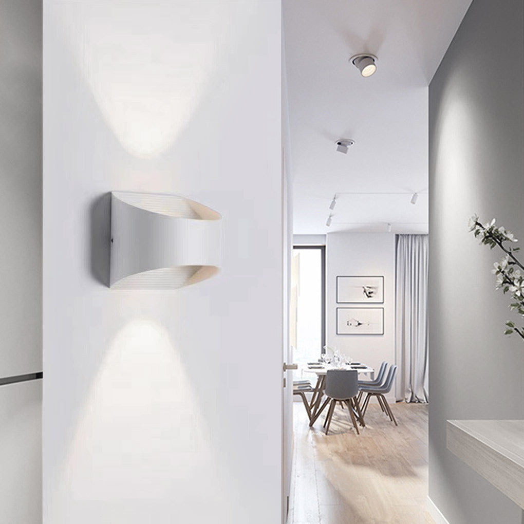 Unique Up and Down Lighting LED Waterproof Modern Exterior Wall Lights - Lumpaz