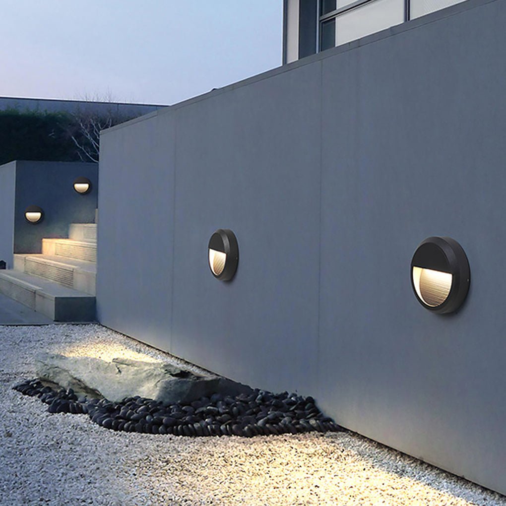 Waterproof Outdoor LED Step Lights Corner Lamp for Villa Courtyard Garden - Lumpaz