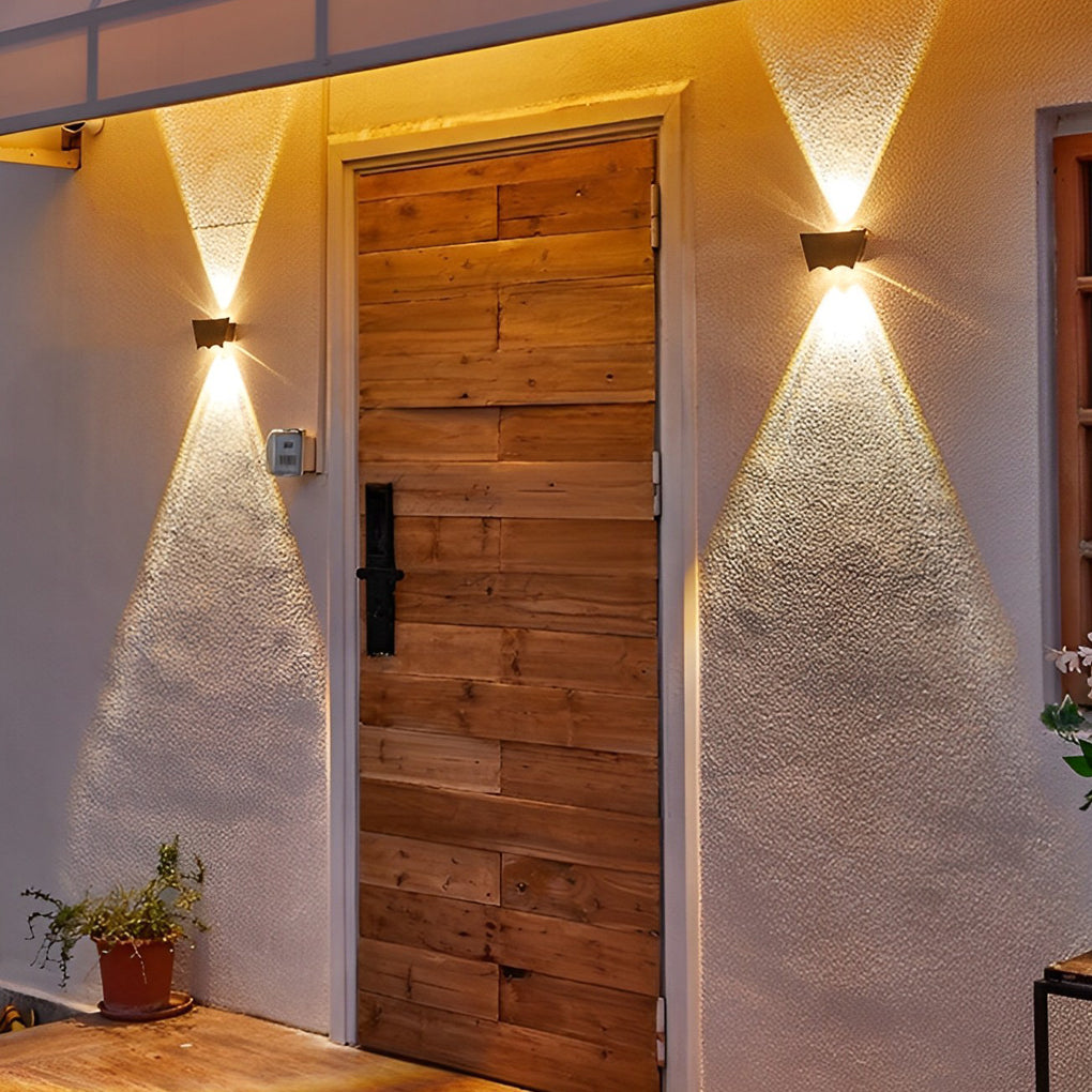 Creative Up and Down Lighting LED Waterproof Black Wall Washer Lights - Lumpaz