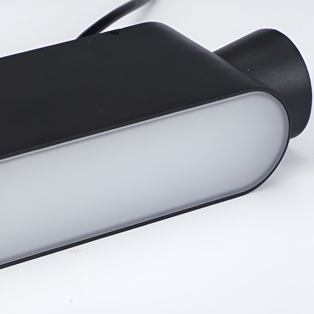 Waterproof LED Up and Down Lights Black Modern Outdoor Wall Sconce Lighting - Lumpaz
