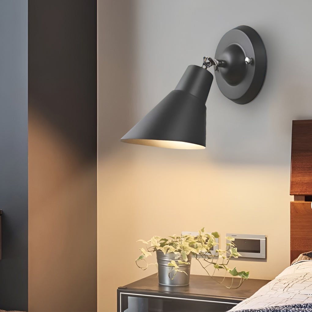 Adjustable Modern Wall Sconce Lighting Plug in Wall Lamp Wall Light Fixture - Lumpaz