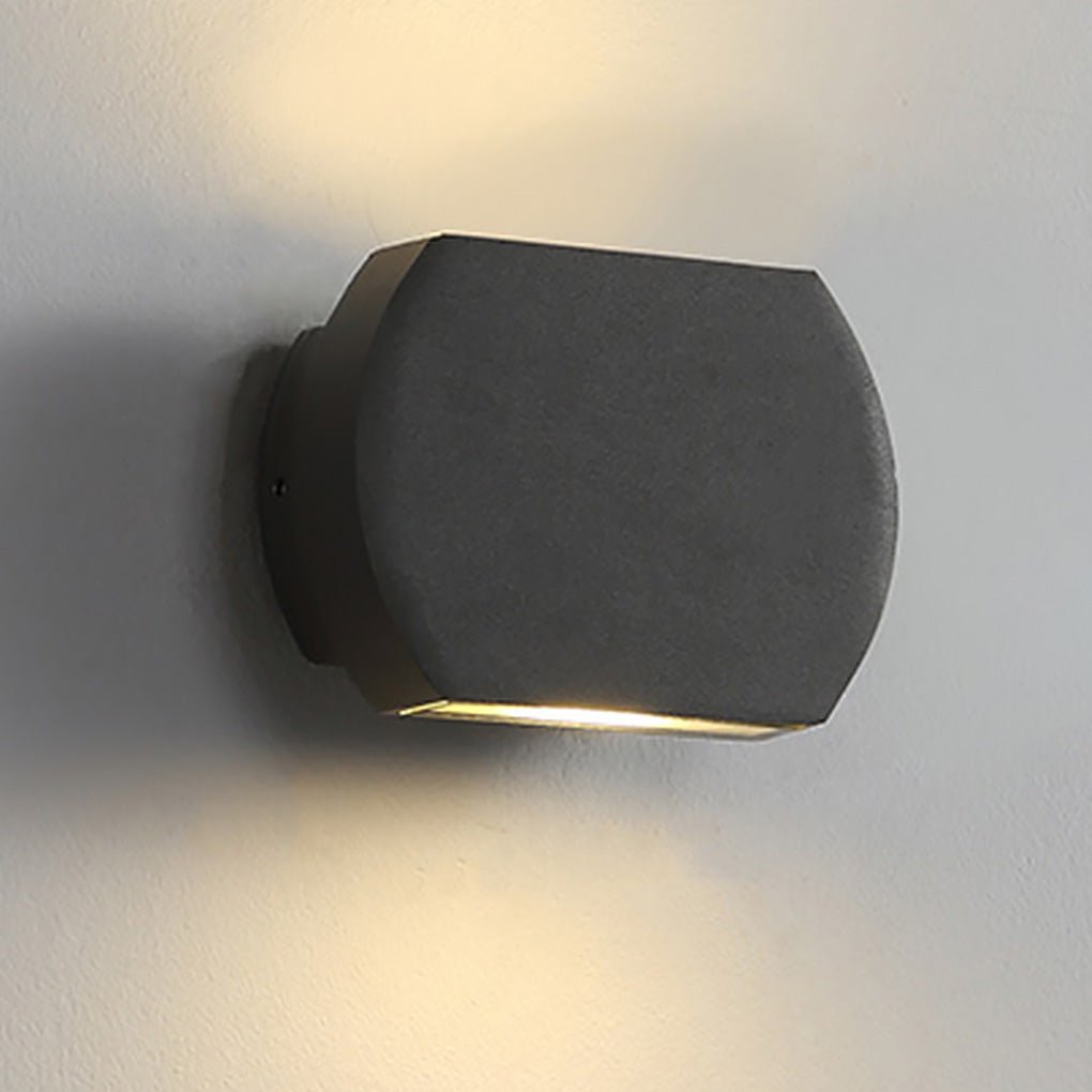 Nordic Minimalist Outdoor LED Waterproof Wall Light for Villa Courtyard Aisle - Lumpaz