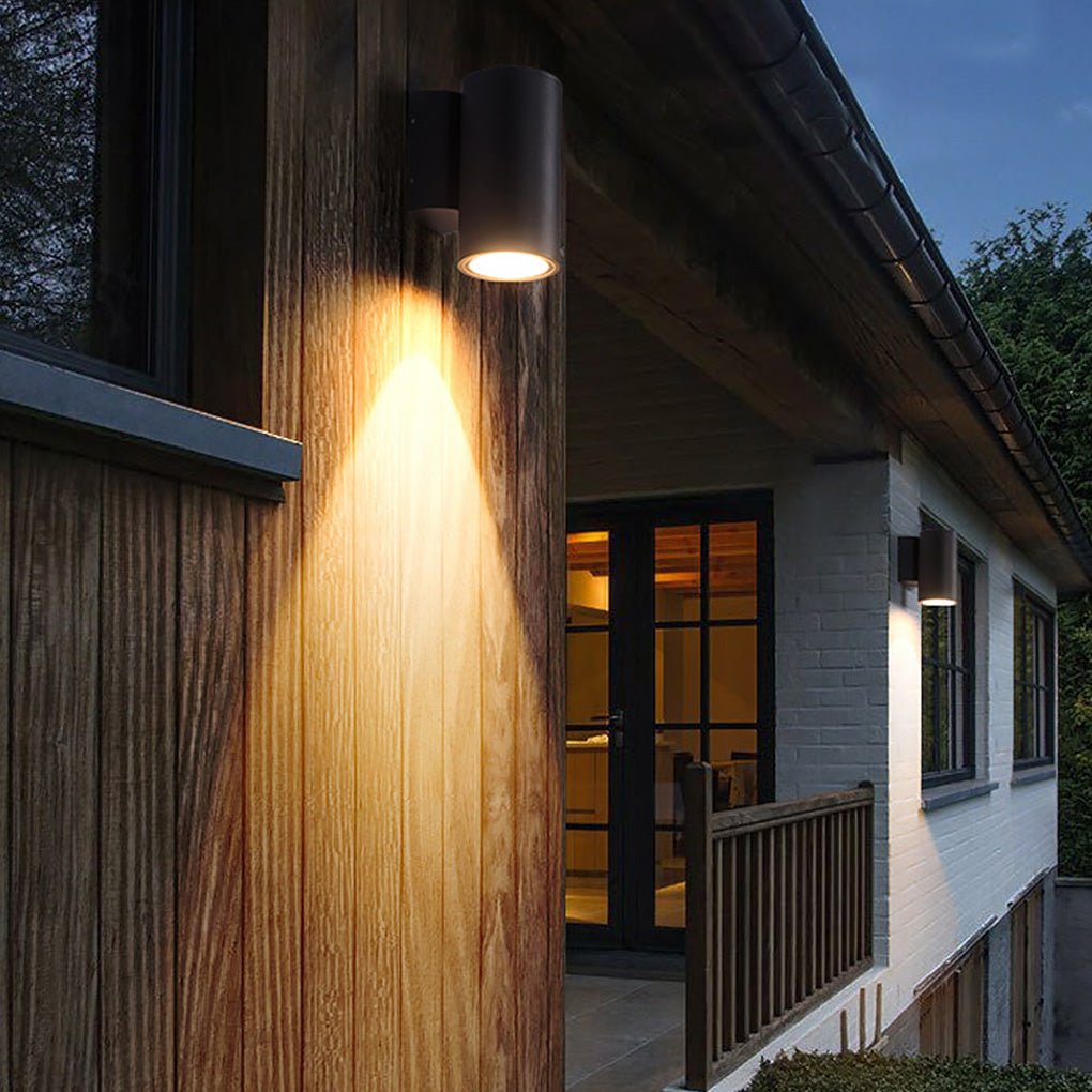 Round up and down Lighting LED Waterproof Modern Outdoor Wall Lights - Lumpaz