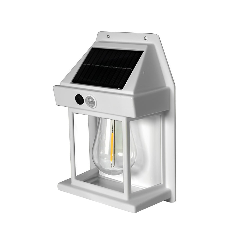 Waterproof Tungsten Bulb Intelligent Three Modes Modern Solar Wall Lights - Lumpaz