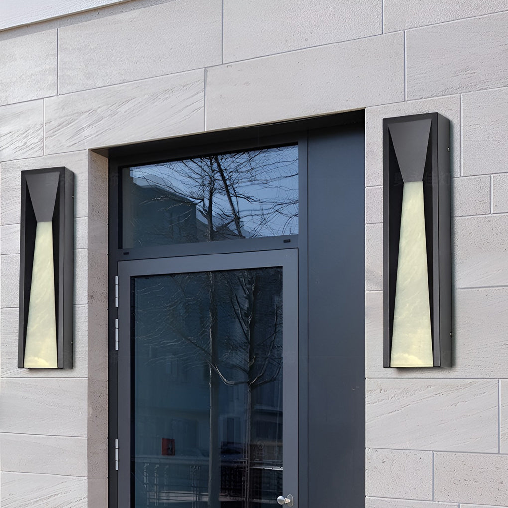 Rectangle 20W LED Waterproof Modern Wall Sconces Lighting Wall Lights Fixture - Lumpaz