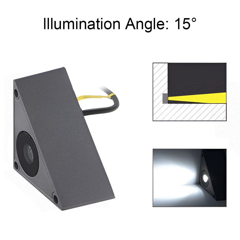 Outdoor LED Embedded Steps Stairs Lights Waterproof for Courtyard Lawn Garden - Lumpaz