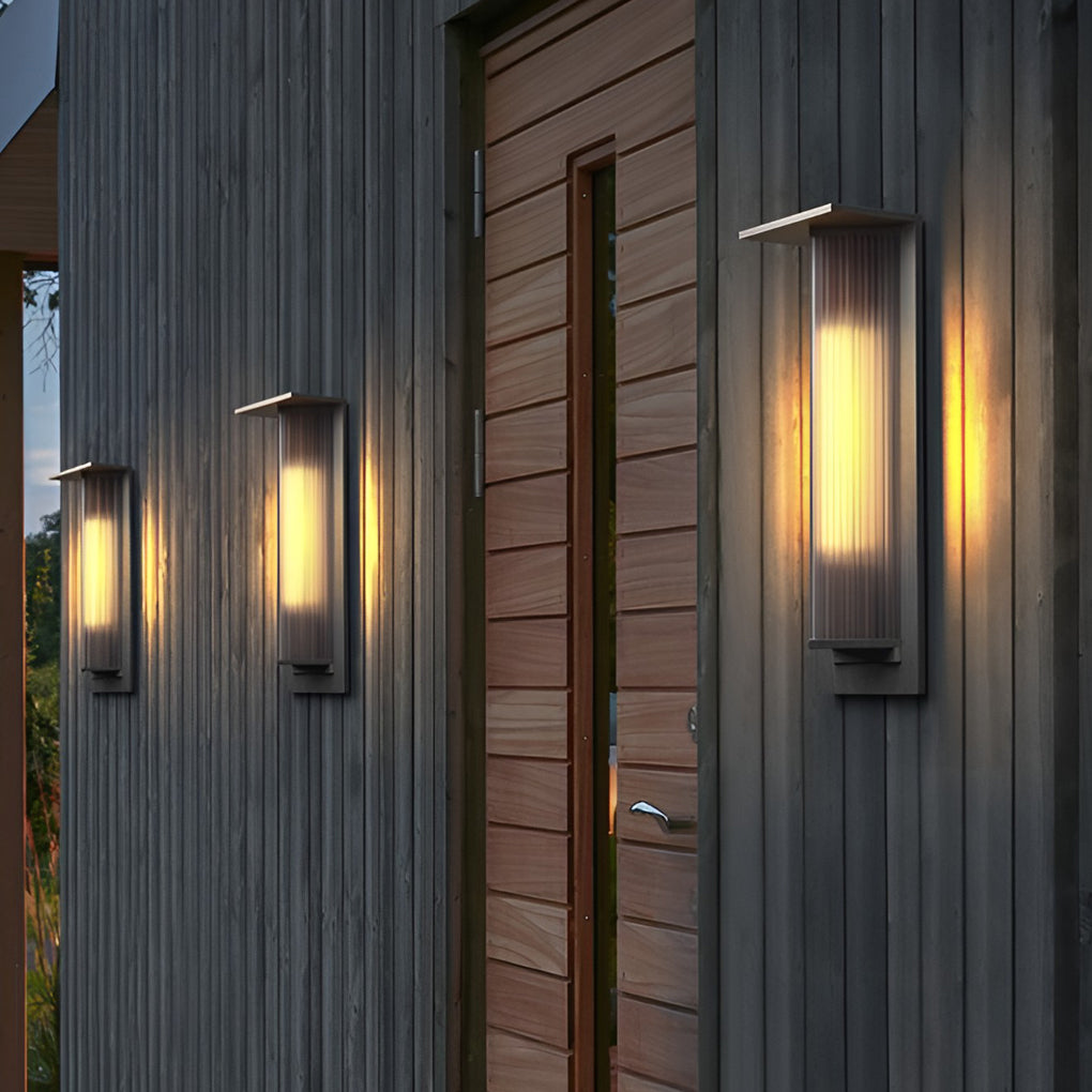 Waterproof LED Solar Vintage Outdoor Wall Light Fixture Wall Lamp - Lumpaz