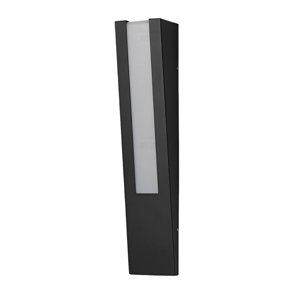 Minimalist LED Waterproof Black Modern Outdoor Wall Lamp Exterior Lights - Lumpaz