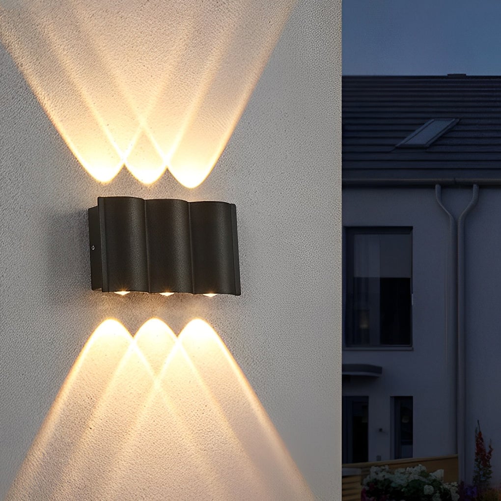 Creative Wave Up and Down Light LED Waterproof Modern Wall Washer Light - Lumpaz