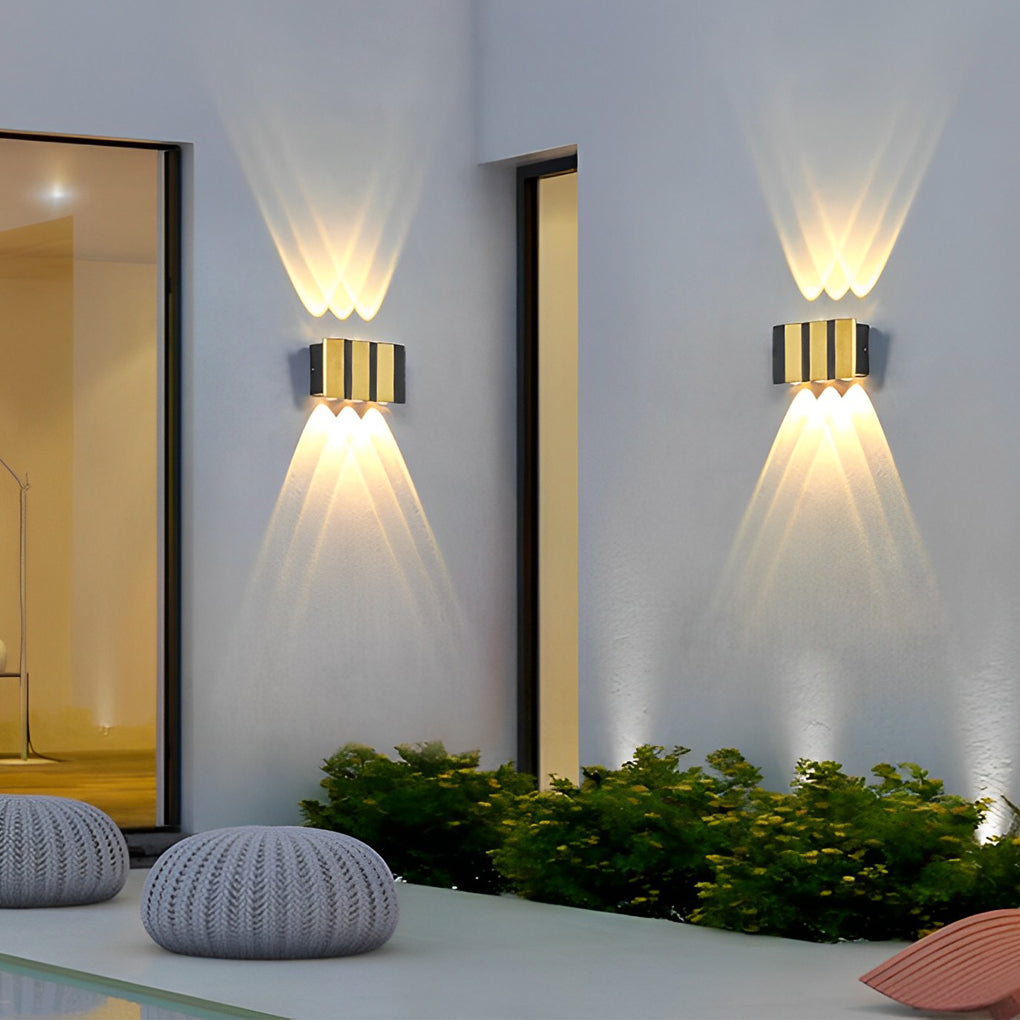 Creative LED Up and Down Light Waterproof Modern Wall Washer Lights - Lumpaz