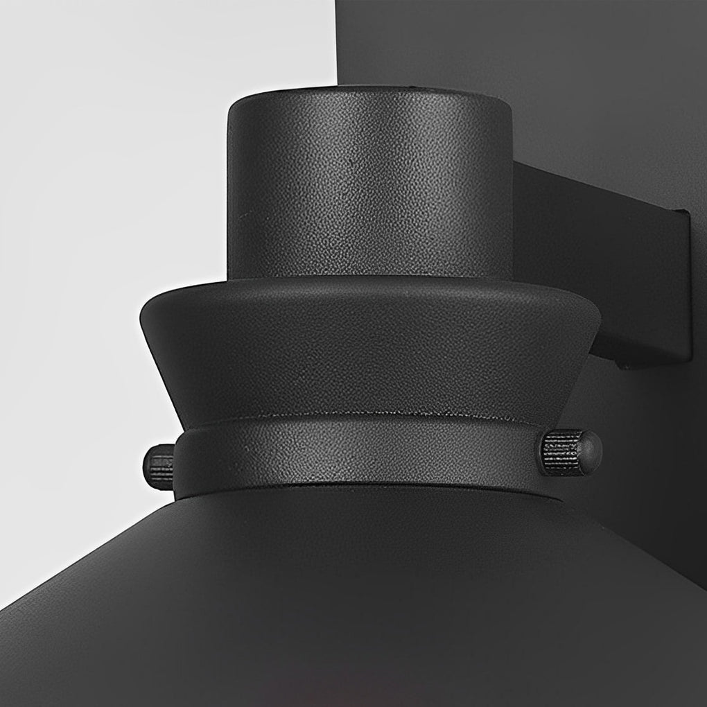 Minimalist Waterproof Black European-style Wall Lamp Exterior Lights - Lumpaz