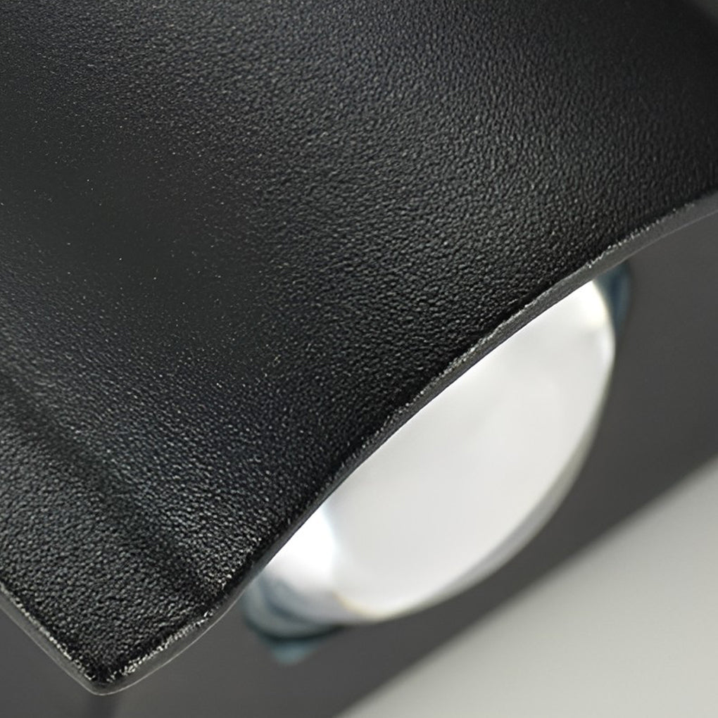 Wave Arc Design Up and Down Lights LED Outdoor Wall Lights - Lumpaz