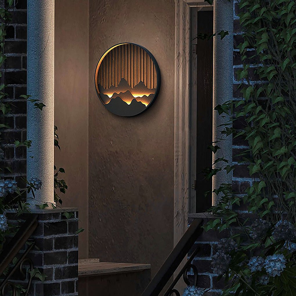 Creative Outdoor Waterproof LED Balcony Garden Light Landscape Wall Sconces - Lumpaz