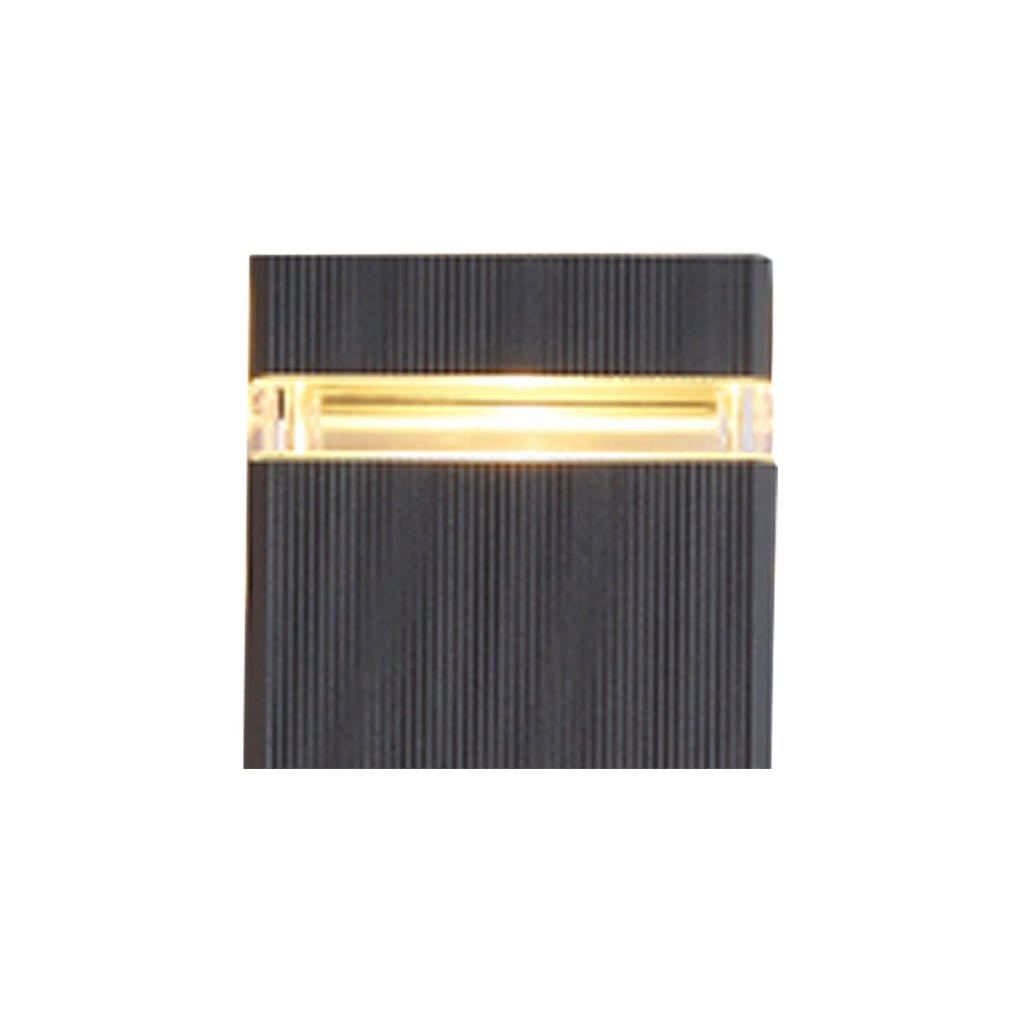 Square Round Waterproof Up And Down Lighting LED Modern Wall Sconces - Lumpaz