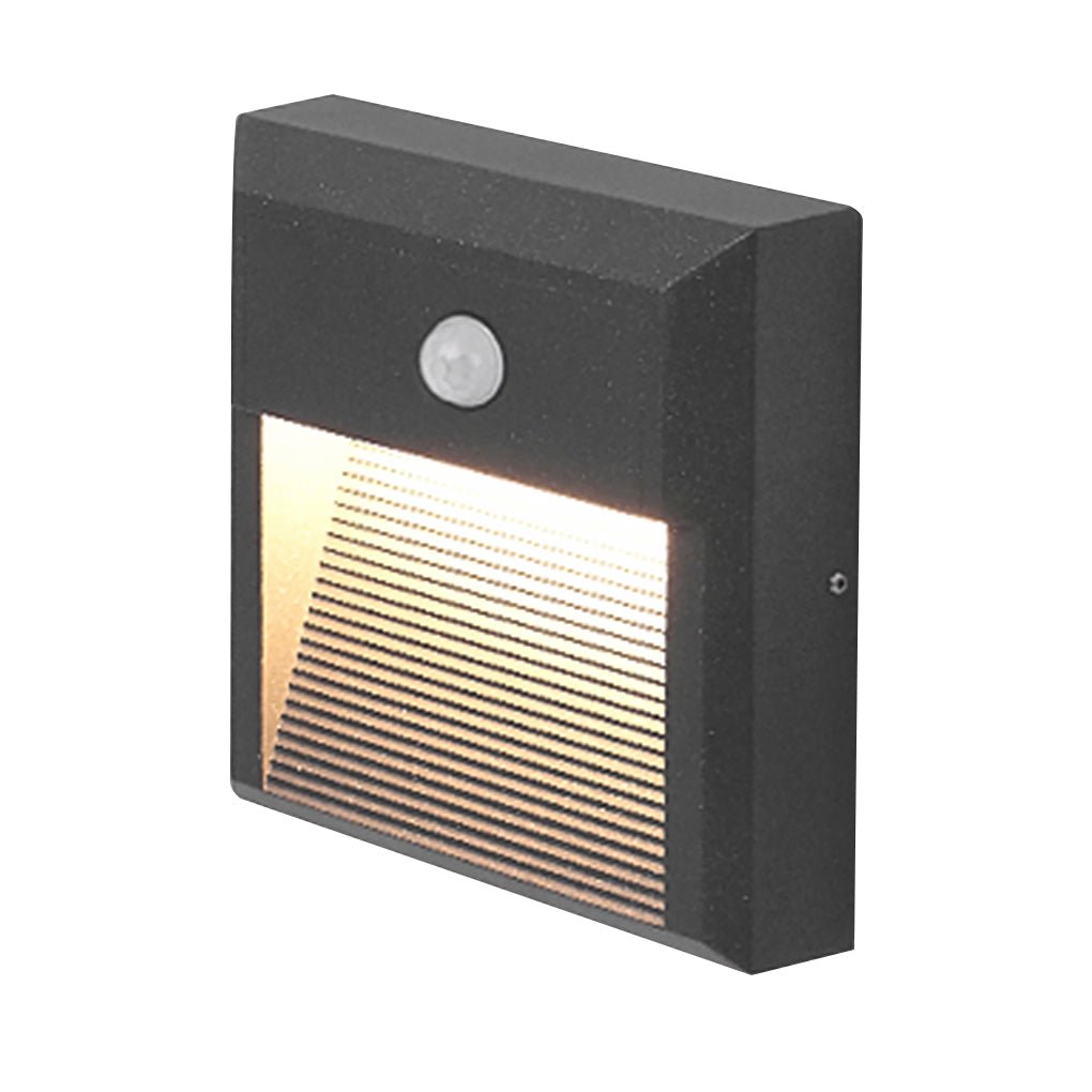 Embedded Motion Sensor Design LED Step Light for Courtyard Terrace Garden - Lumpaz