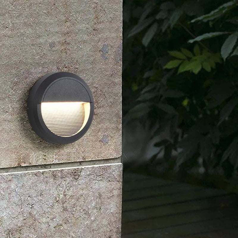 Waterproof Outdoor LED Step Lights Corner Lamp for Villa Courtyard Garden - Lumpaz
