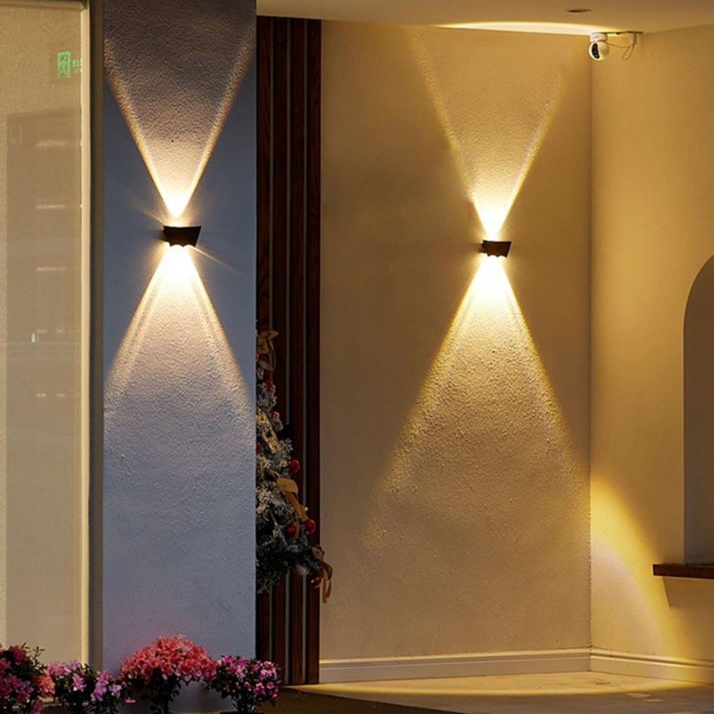 Creative Up and Down Lighting LED Waterproof Black Wall Washer Lights - Lumpaz