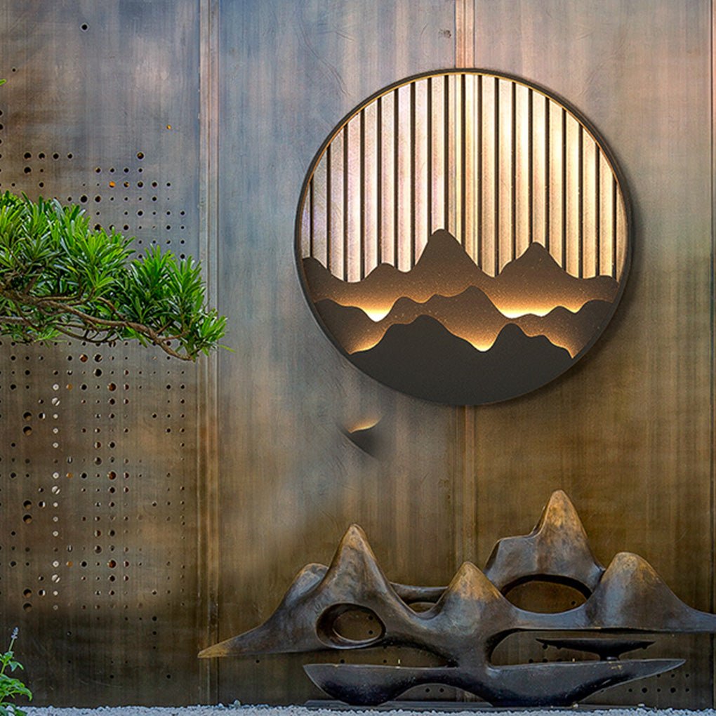 Creative Outdoor Waterproof LED Balcony Garden Light Landscape Wall Sconces - Lumpaz