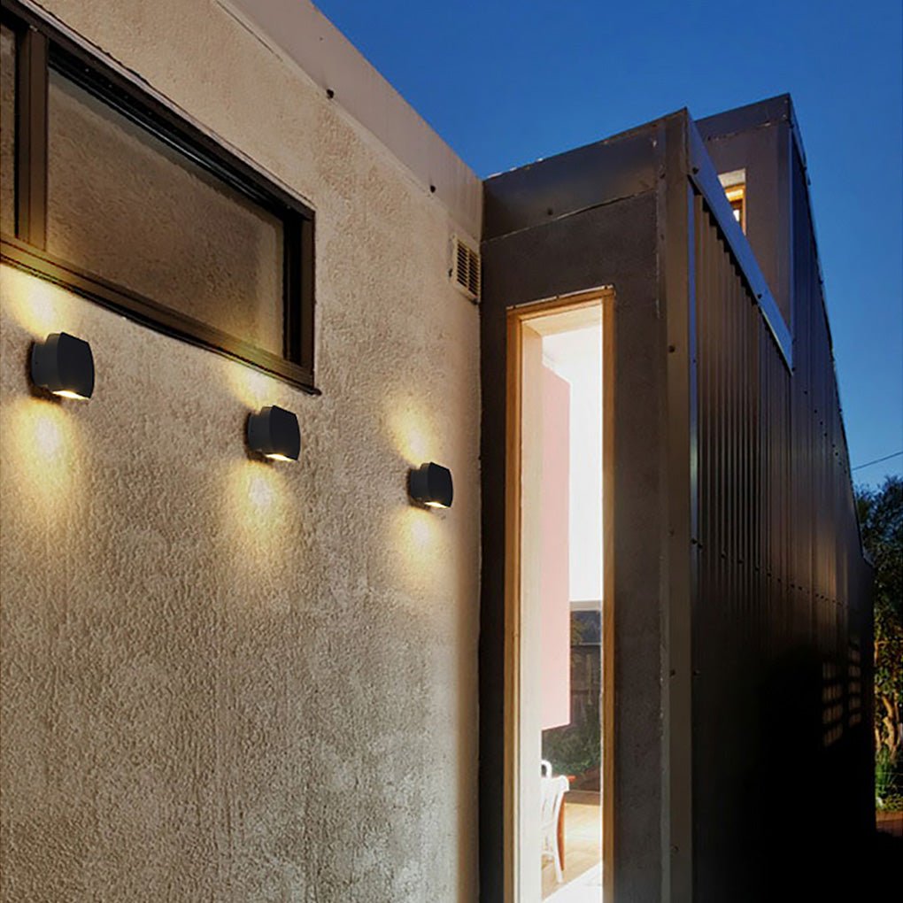 Nordic Minimalist Outdoor LED Waterproof Wall Light for Villa Courtyard Aisle - Lumpaz