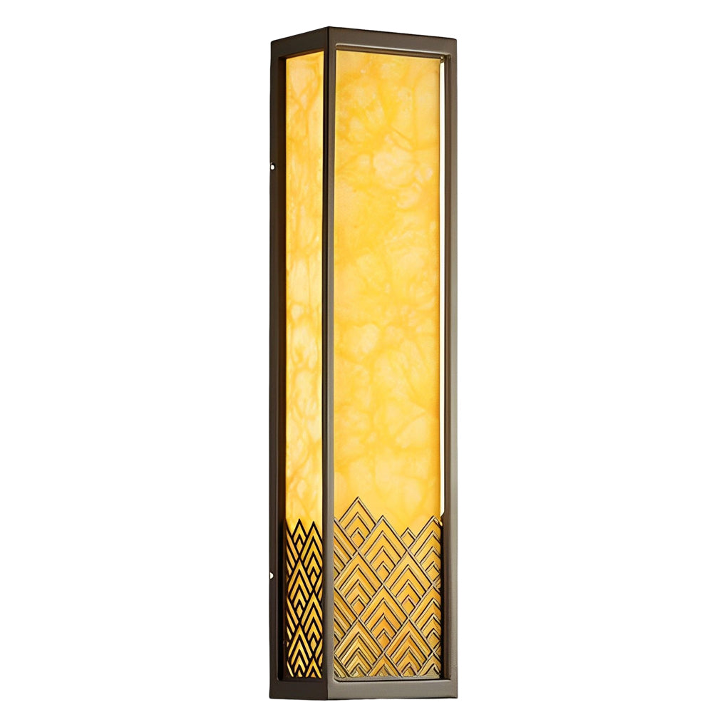 Vintage Waterproof Stainless Steel Brown Wall Lamp Exterior Lights - Lumpaz