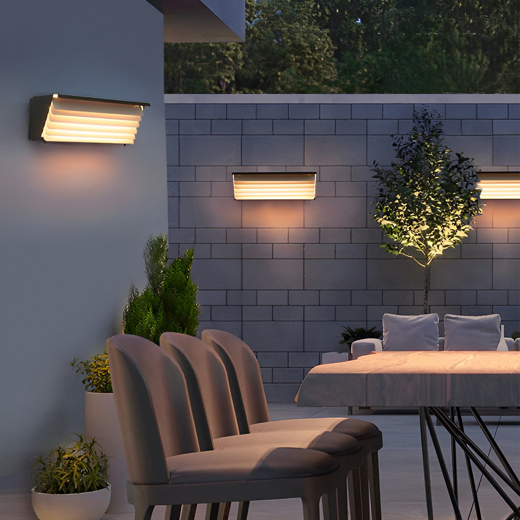 Creative Waterproof LED Modern Outdoor Wall Lamp Wall Sconce Lighting - Lumpaz